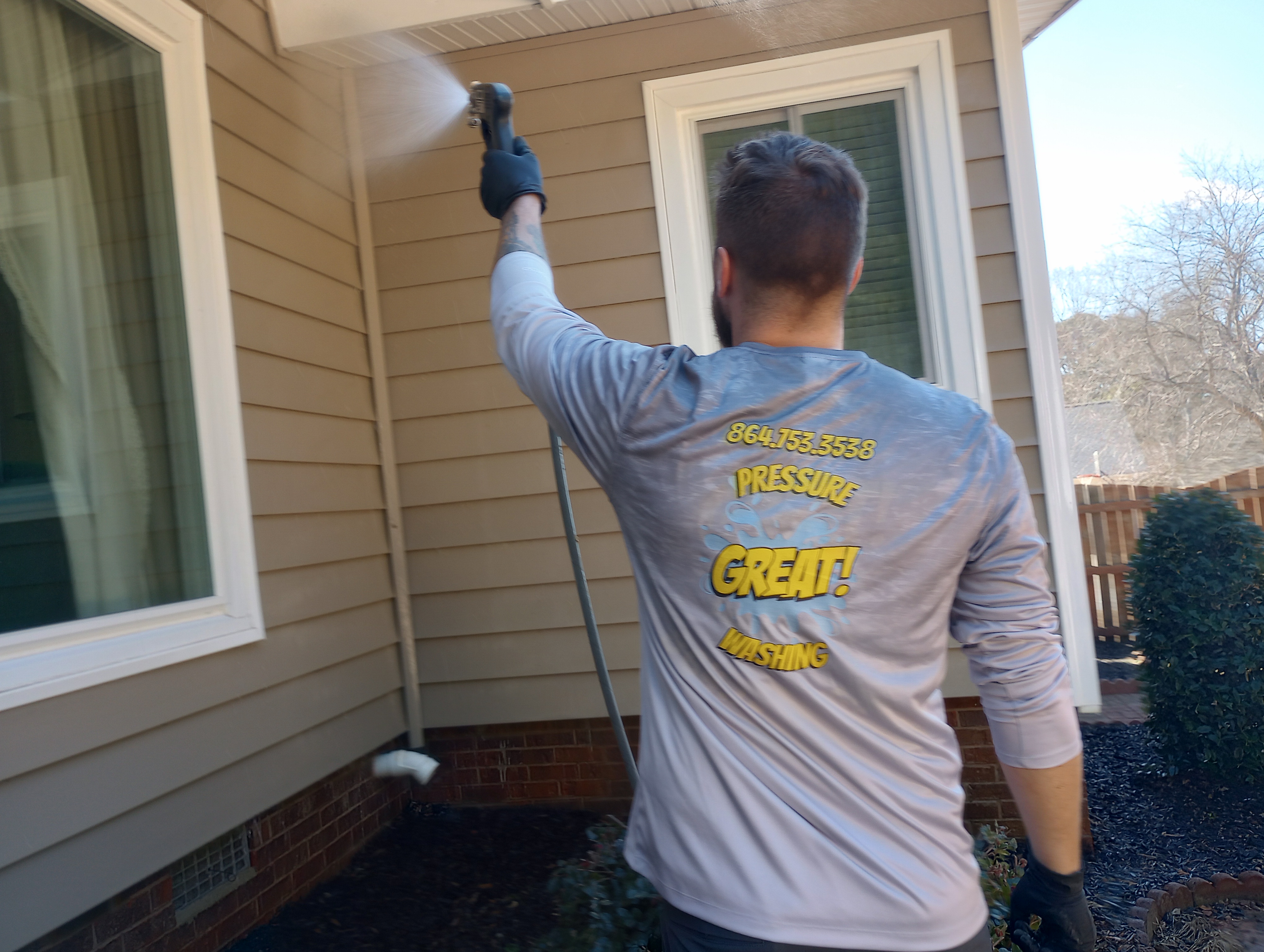 Greer, South Carolina House Washing Thumbnail