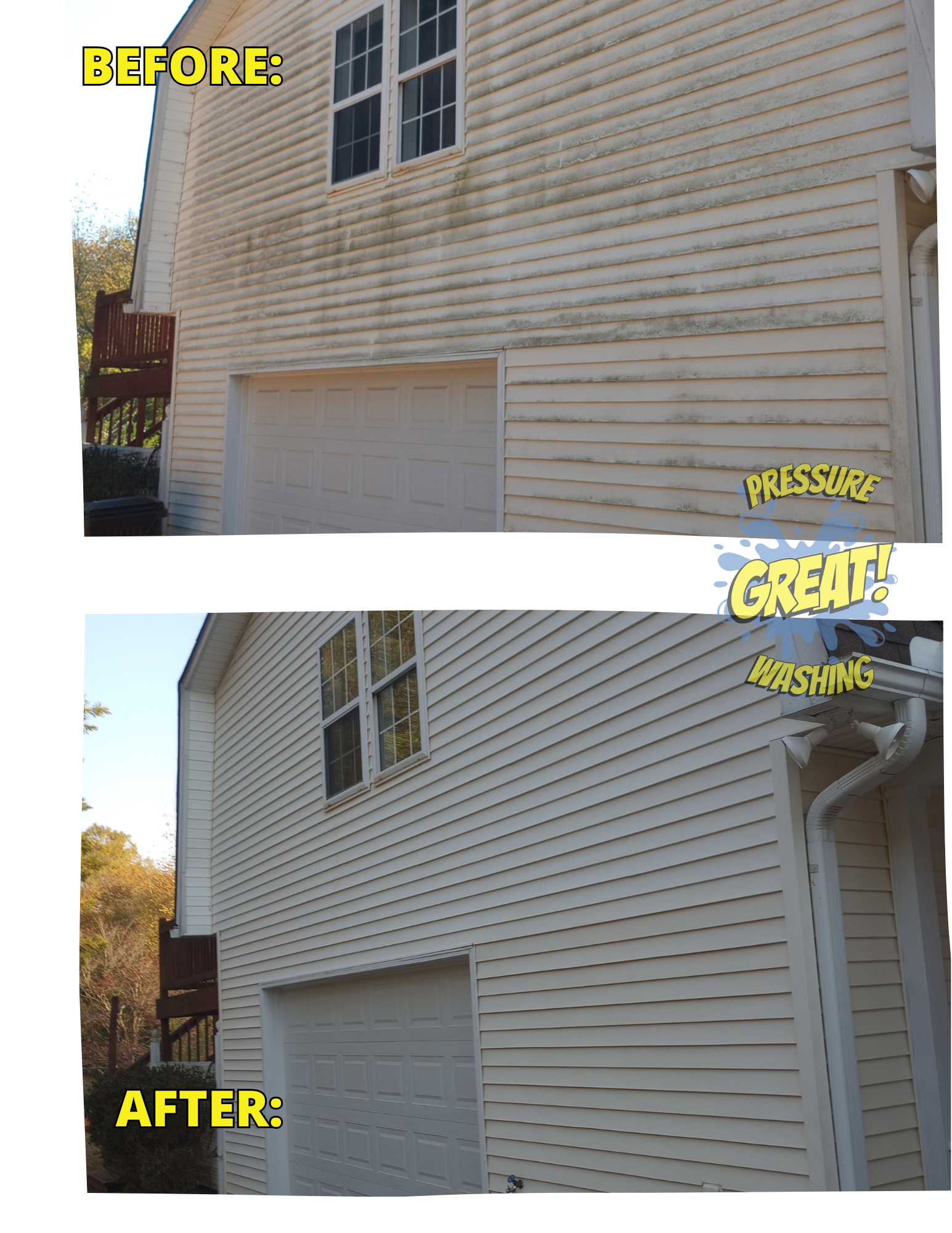 House Washing in Greenville South Carolina - Our GREAT! Value Special!